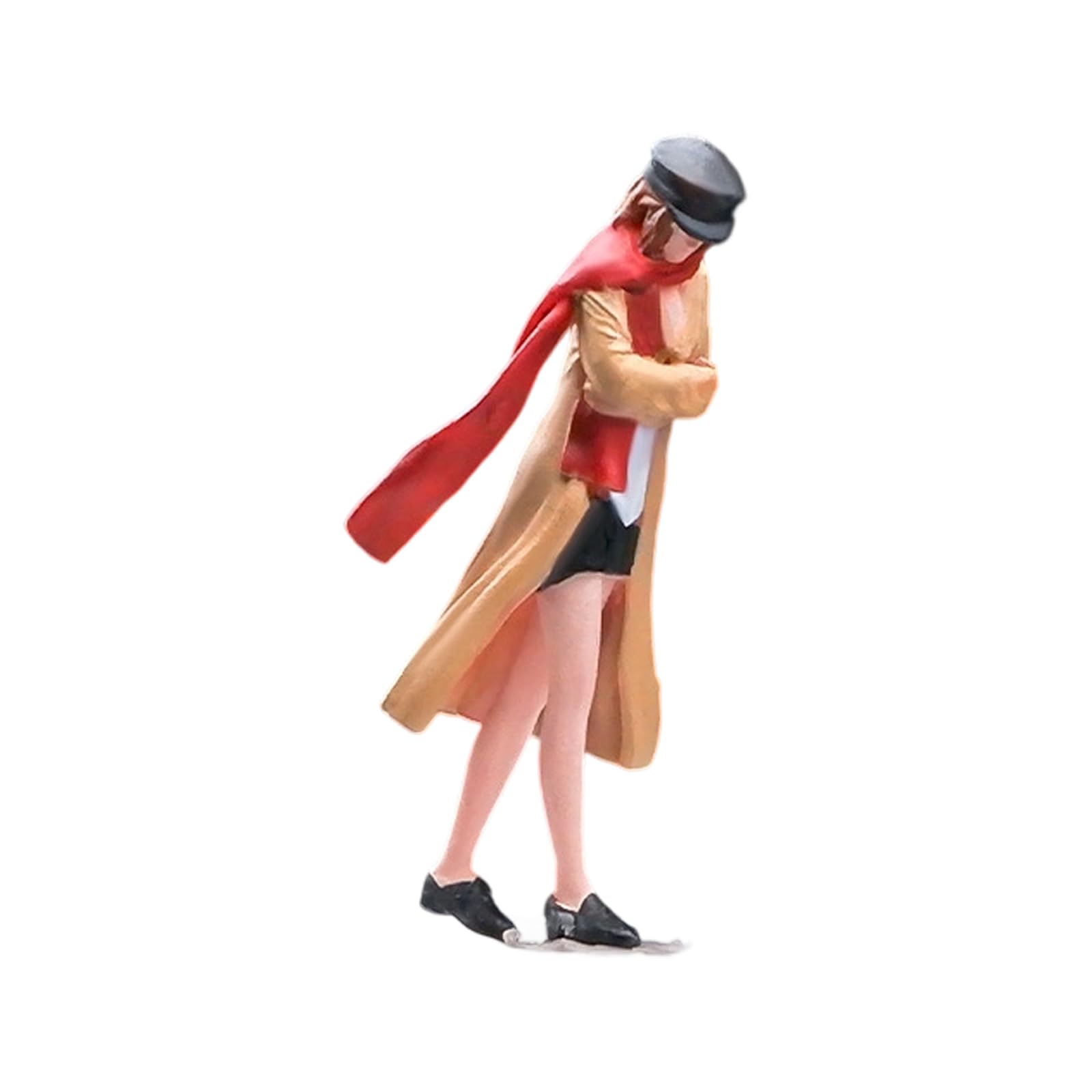 Sisyeuo Resins Tiny Figurines 1: 64 Scale Miniature People Model for Projects and Miniature Building Decoration Resins Figure Model for Dioramas