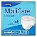 Produktbild MoliCare premium Mobile 6 Tropfen Größe L, Inkontinenzhosen für Frauen und Männer mit mittlerer Inkontinenz, extra Auslaufschutz, fortschrittlicher Hautschutz, verbesserte Passform, 14 Stück