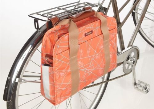 CLAUD BUTLER SIDE PANNIER CAMPO LOOP BIKE MESSENGER BAG CORAL BAG017