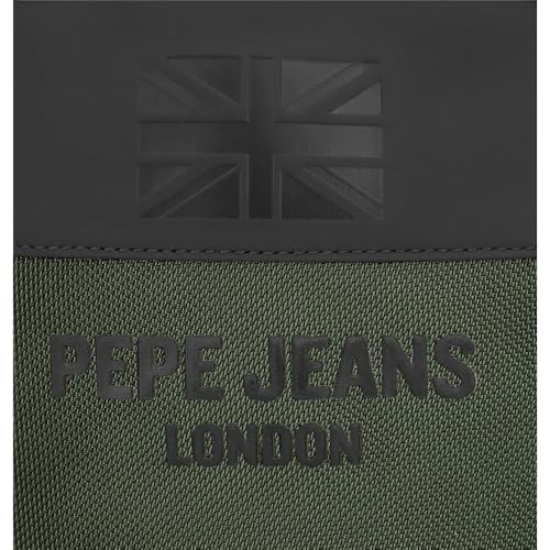 Riñonera Pepe Jeans poliéster resistente verde de dimensiones compactas 5