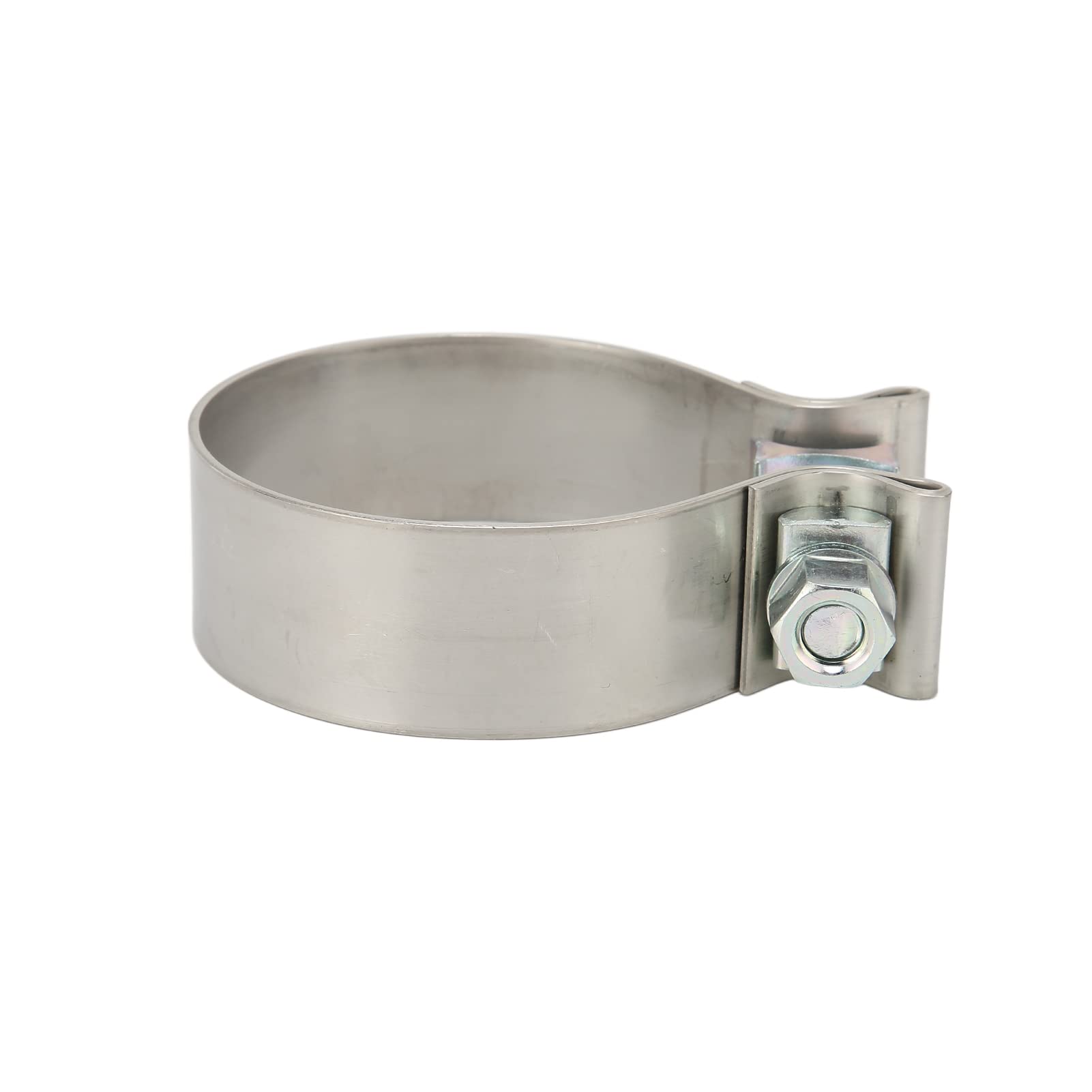 Zlirfy Auspuffschelle Edelstahl - Passend Für 5,7 Cm (2,25 Zoll) Rohr, Universell