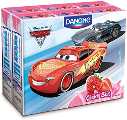Danone Disney 6'lı Çilek Aromalı Süt (6x180 ml)
