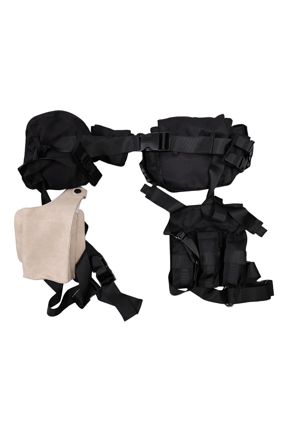 IOONCHI Leon S Cosplay Costume Belt Kennedy Leg Holster Accessories Mens Halloween Outfits Props