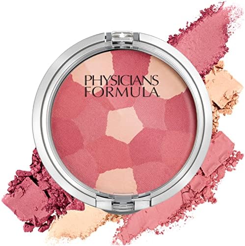Physicians Formula Powder Palette Multi-Colored Blush Powder Blushing Rose, Dermatologist Tested