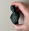 Air-Ads Supplies Miniature Resin Bust Sculpture, Lucius Junius Brutus Roman Politician, Green, 2.8" H #2