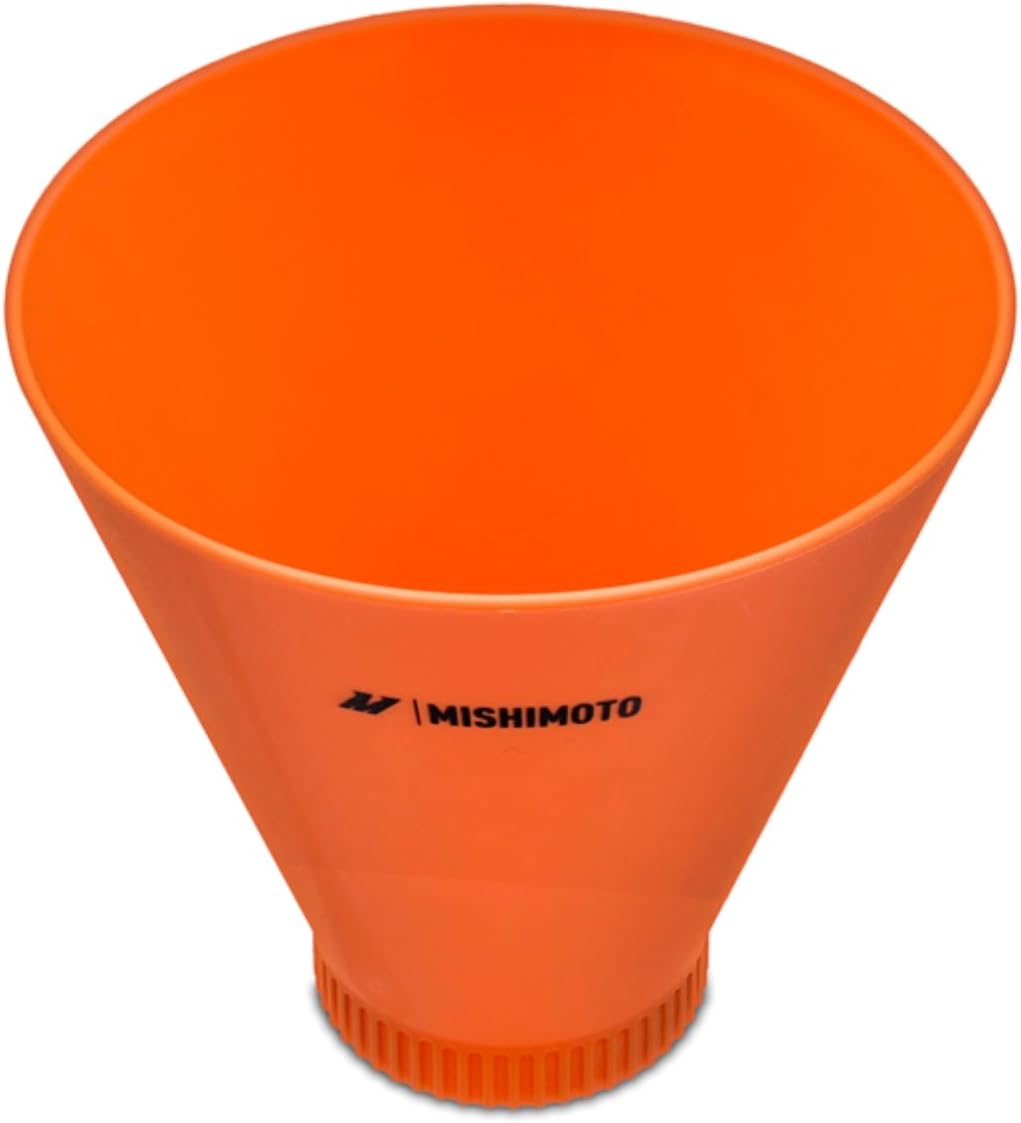 Mishimoto Screw-On Oil Funnel Set, Compatible with GM, Spill Proof 3-Piece Kit