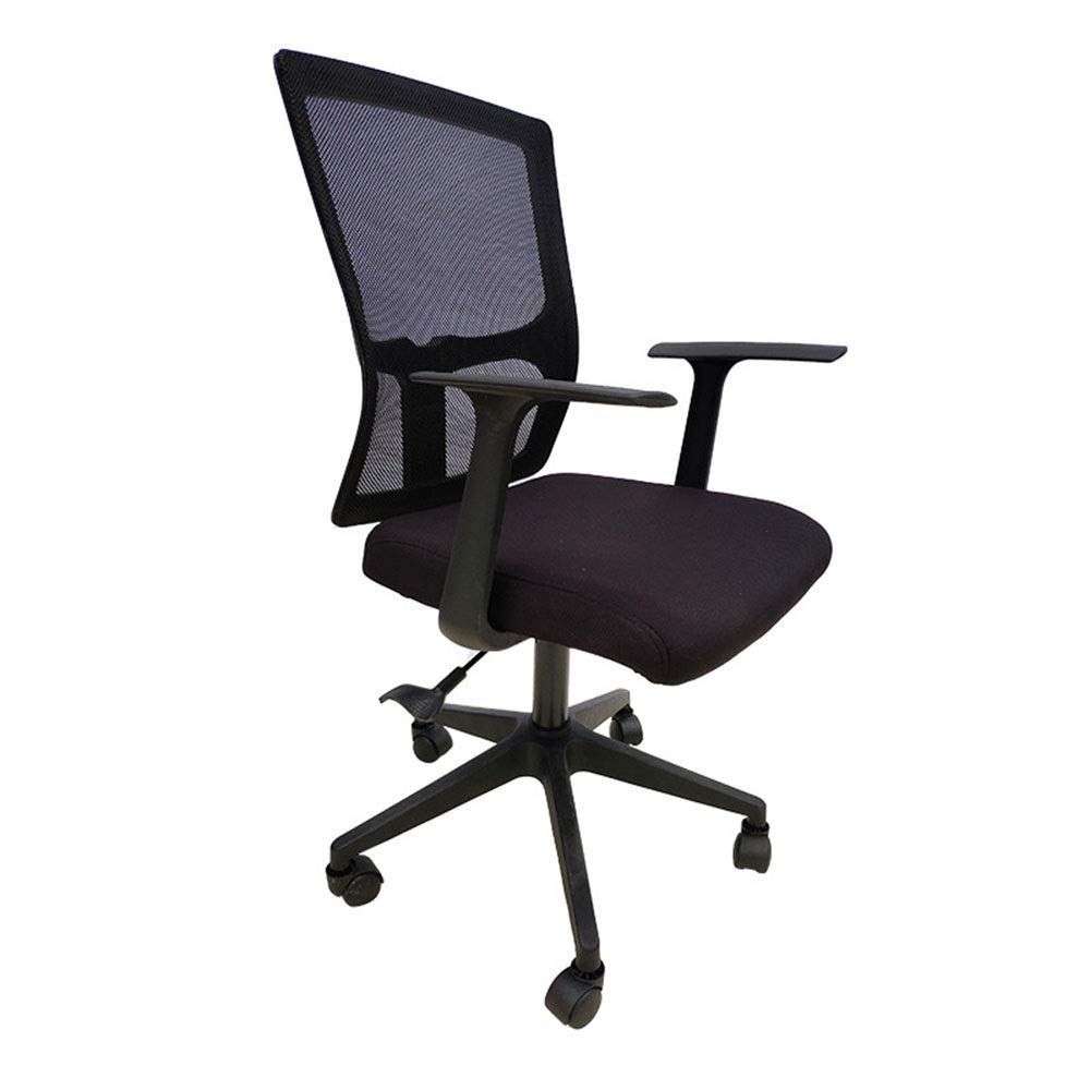 Siège de travail avec bras et dossier respirant ergonomique