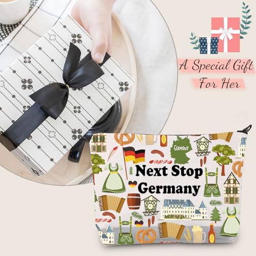 JXGZSO Germany Trip Zipper Bag