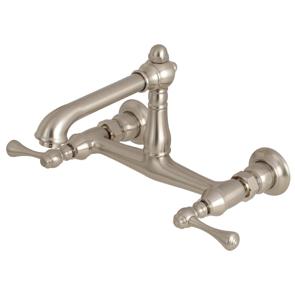 Robinet mural lavabo laiton durable anti-fuite entraxe 6-5/8
