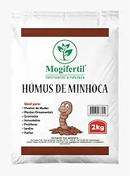 2kg Húmus de Minhoca Adubo 100% Orgânico