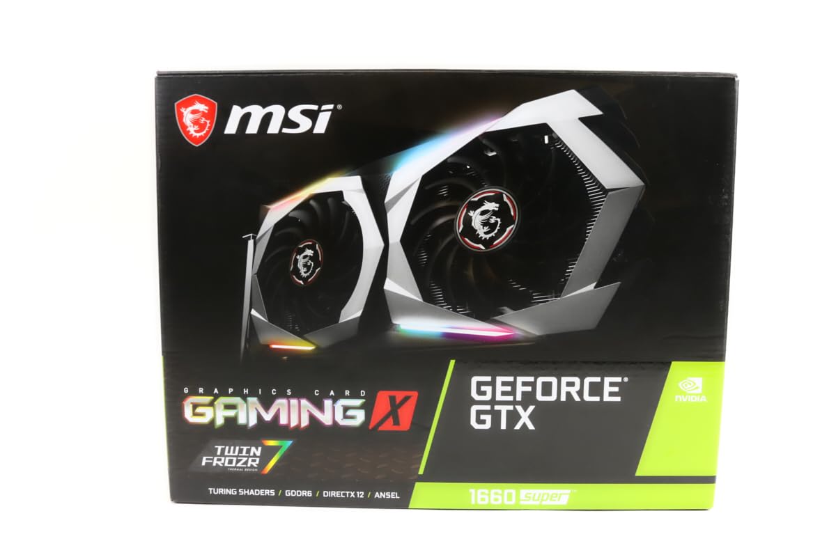 【MSI 】GTX1660Super GeForce GTX 1660 SUPER GAMING X
