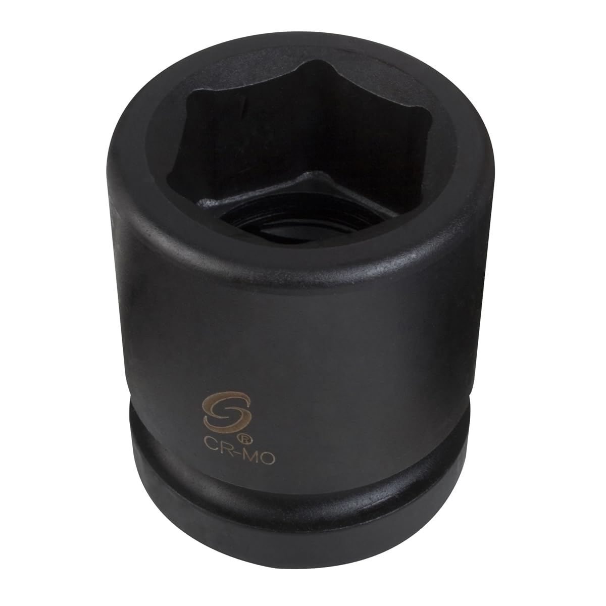 Sunex 524M 1-Inch Drive 24mm Impact Socket, Black