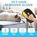 Ferrochef 14 Pcs Pet Hair Remover Tool Set Including 2 Removal Gloves and 12 Laundry Catchers Reusable Pet Hair Remover for Furniture Car Couch Clothe Bedding