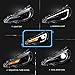 VLAND Dual Beam Headlights Compatible with 2013-2018 Toyota 86 2013-2016 Scion FR-S 2013-2018 Subaru BRZ with Amber Sequential YAA-FT86-0297H
