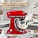 Edelstahl Mixer Schüssel Gießrinne Aufsätze Kompatibel mit Kitchen Aid Standmixer