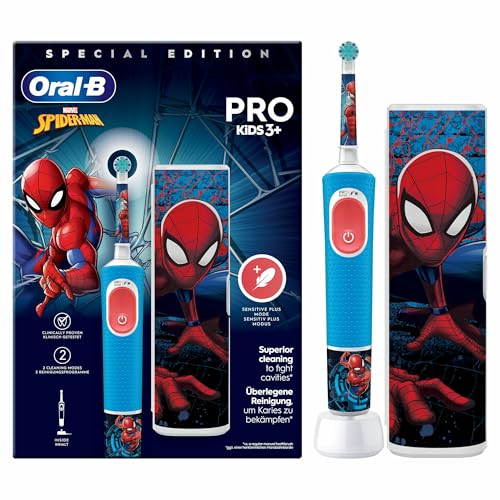 Oral-B Spazzolino Elettrico Ricaricabile Pro Kids con personaggi...