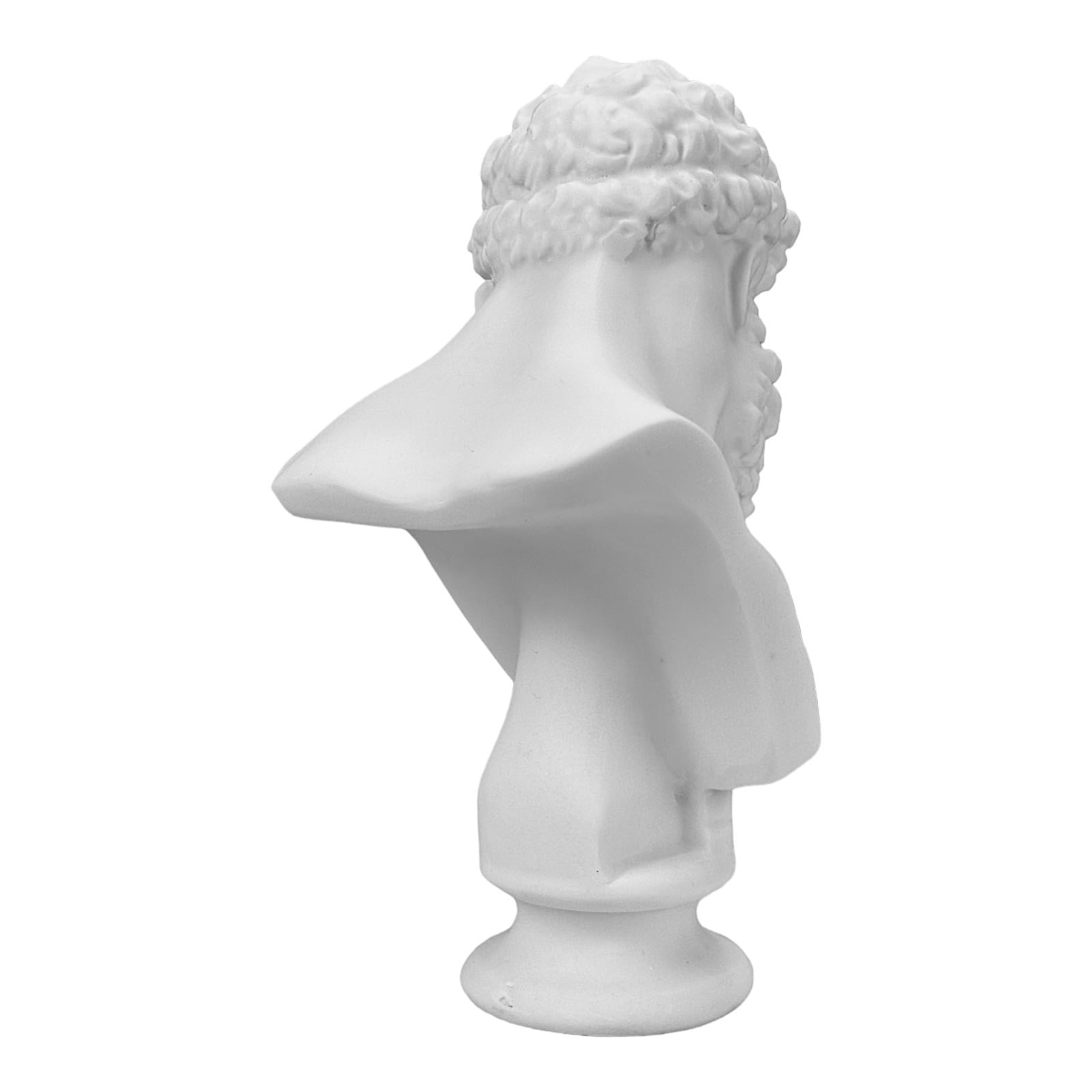 Farnese Hercules Büste griechische Statue Skulptur Gussmarmor Kopie 19,8 cm