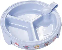 Prato Térmico Decorado Patrulha Canina Menino, 3 Divisórias C/Travas Plasútil