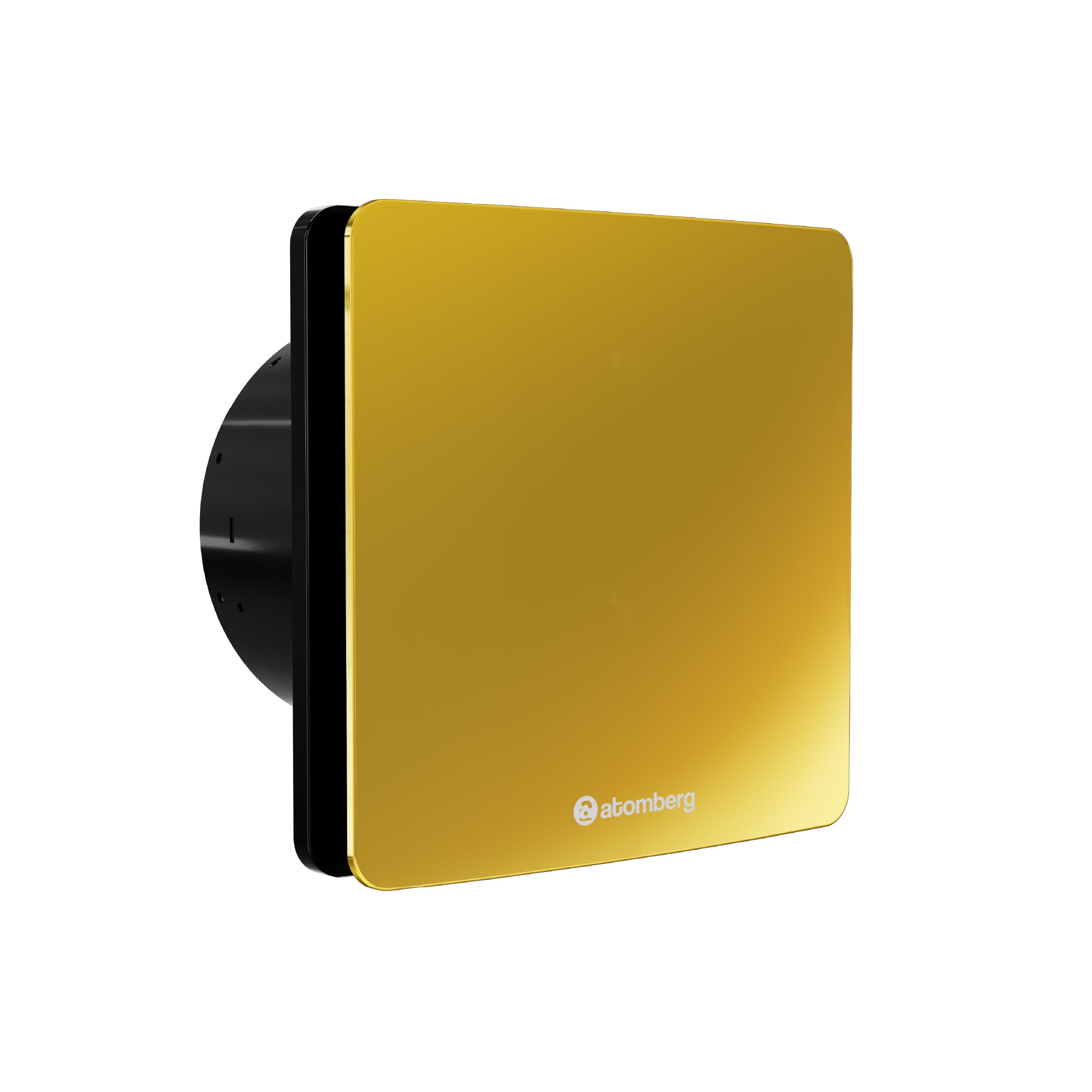 atomberg Studio Exhaust Fan 150mm (6 Inches) | BLDC Motor | 6.8W| Low Noise | 2000 RPM| Ideal for Bathroom,Kitchen | Easy to Clean | Installation-Round Cut (153mm) | 2 Years Warranty | Orion Gold