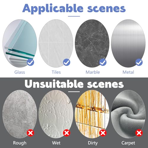 Fyguard 400 Stück Doppelseitige Klebepunkte, Transparente Klebepads Selbstklebend Klar Aufkleber für Zuhause Büro Schule DIY, Keine Spuren