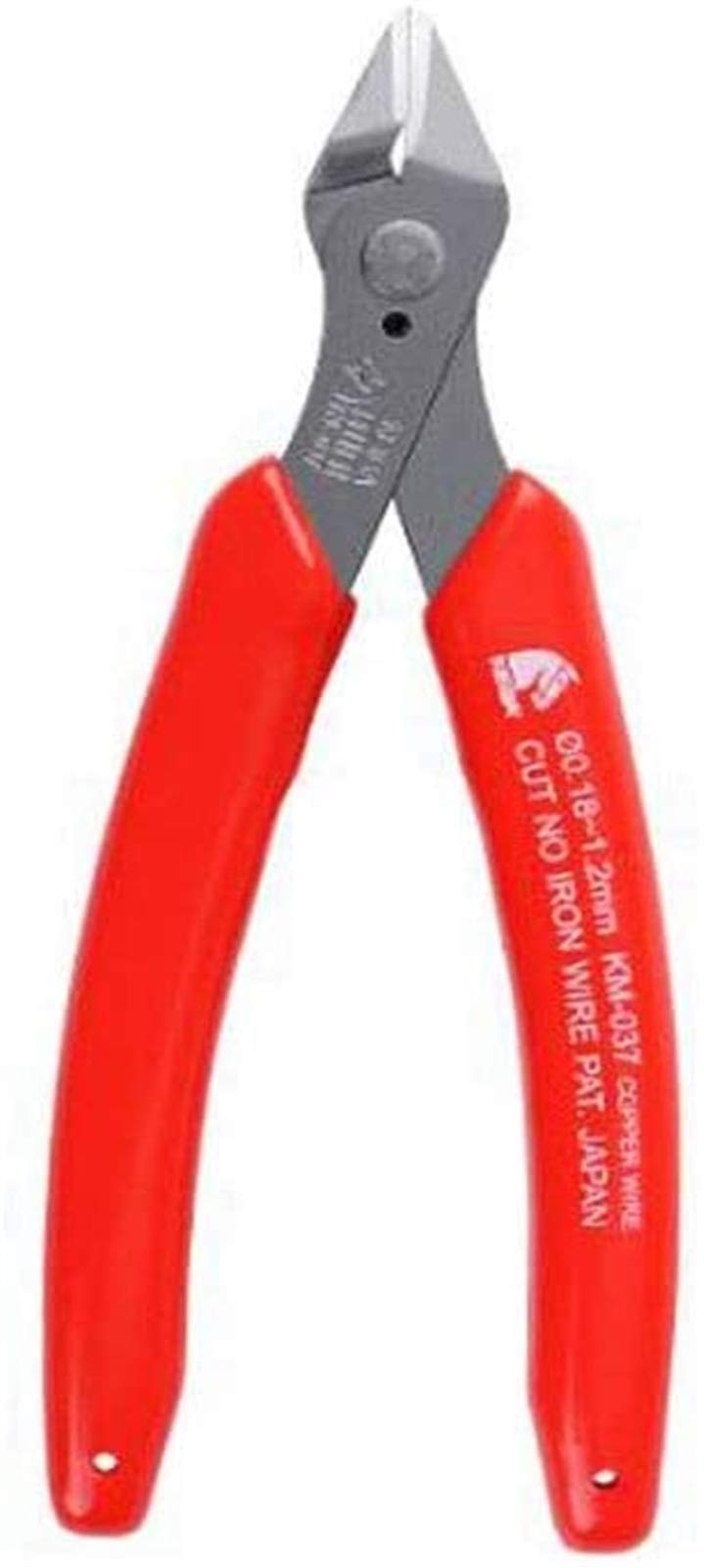 Herramientas adecuadas para reparaciones domésticas, es decir, mantenimiento industrial al aire libre. Juego de mini alicates multifuncionales de boca diagonal de 5 pulgadas (color: rojo, tamaño: 5 p