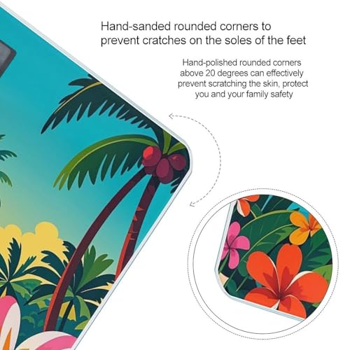 Báscula Digital de Baño Hello Hawaii con Plataforma Amplia miniatura 4