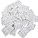 Price comparison product image GOOTRADES 100 Packs 1g Non-toxic silica gel desiccant dehumidifier moisture absorber