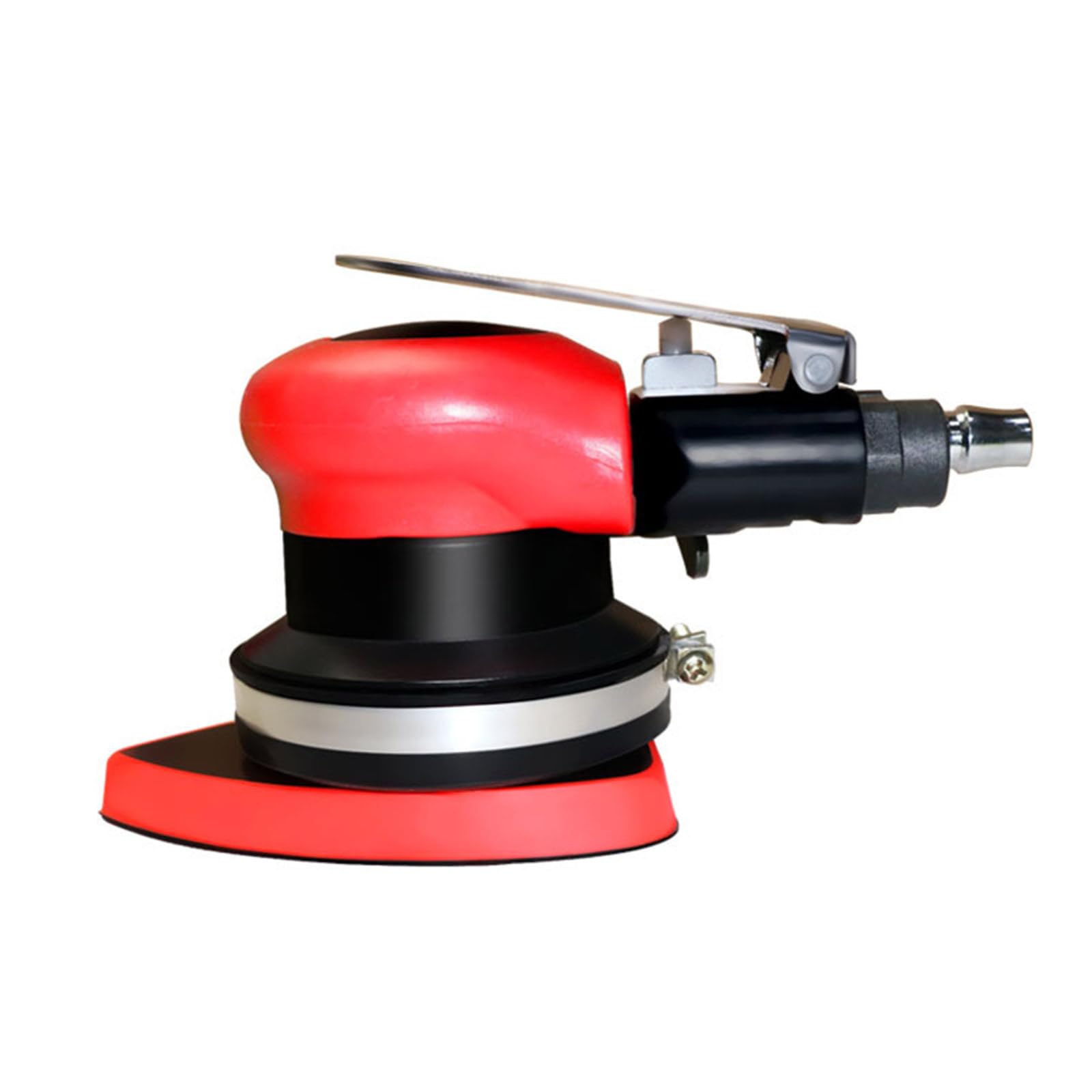 Levigatrice pneumatica industriale da 5" Controllo della velocità variabile con disco a cambio rapido per levigatura e lucidatura metallo/legno/pietra Lijadora Orbital