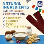Himalayan Dog Chew Cranberry Honey Yogurt Sticks for Dogs | Protein-Rich Treats with Prebiotics & Probiotics | Lactose-Free, Grain-Free, Gluten-Free | Healthy Yogurt Chews for All Breeds | 5 Count - Image 4