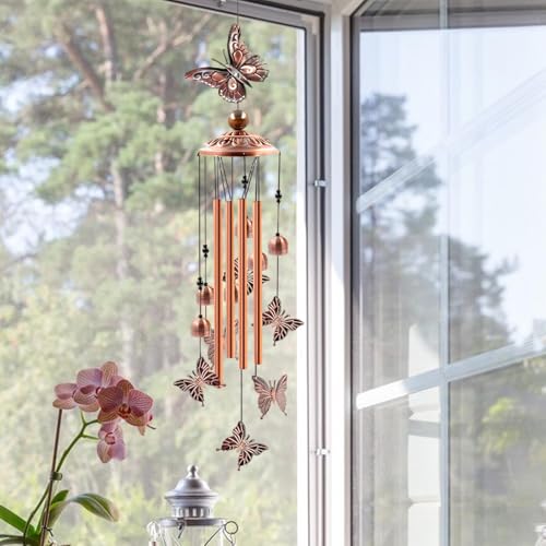 Carillons à vent faits à la main d'animaux sauvages, idée cadeau déco pour une pendaison de crémaillère - 8