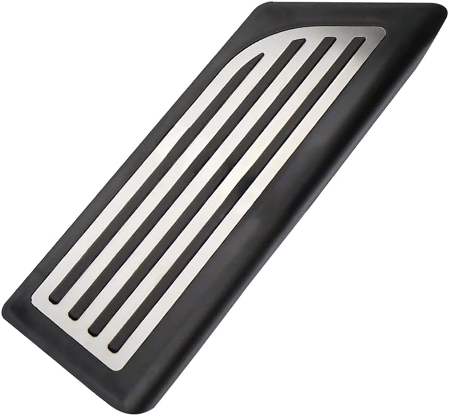 Zcargel Car Accelerator Brake Pedal Set, Stainless Steel