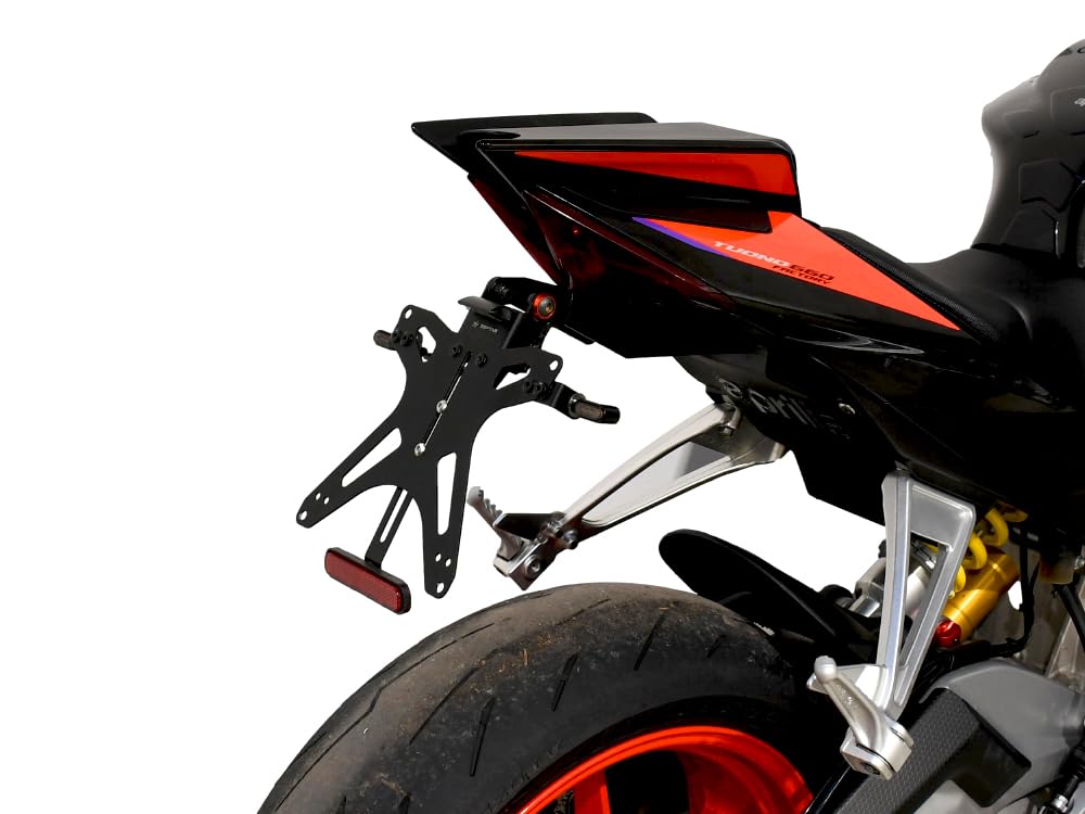 PORTATARGA SPORTIVO REGOLABILE per APRILIA RS 660 TUONO 660 2020-2026 | SEPTAR