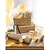 American Greetings Reversible Wrapping Paper Jumbo Roll, Leopard and Gold (1 Roll, 175 sq. ft.)