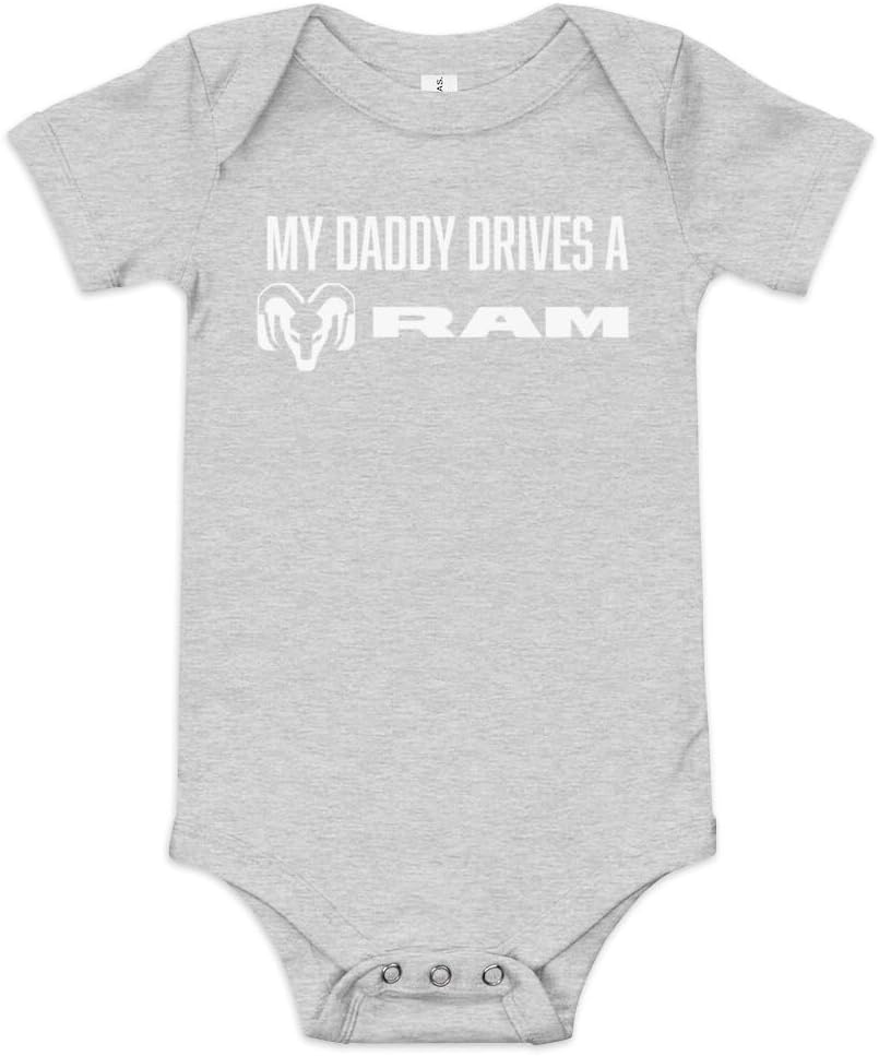 RAM My Daddy Drives a Baby Bodysuit - Officially Licensed