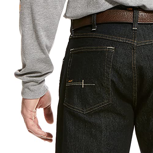 Image of Ariat Men's Rebar M4 Low Rise DuraStretch Basic Boot Cut Jean