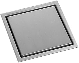 Pura FD-61C Proya Nickel Pipe Strainer, 15 cm x 15 cm Size, Silver