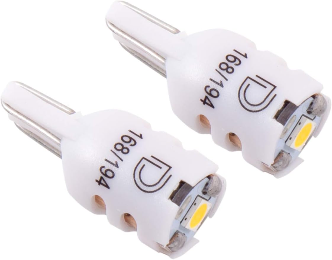 Diode Dynamics License Plate LEDs compatible with Ford F-150 2018-2024 (pair), 194 HP5 Pure White (5000K)