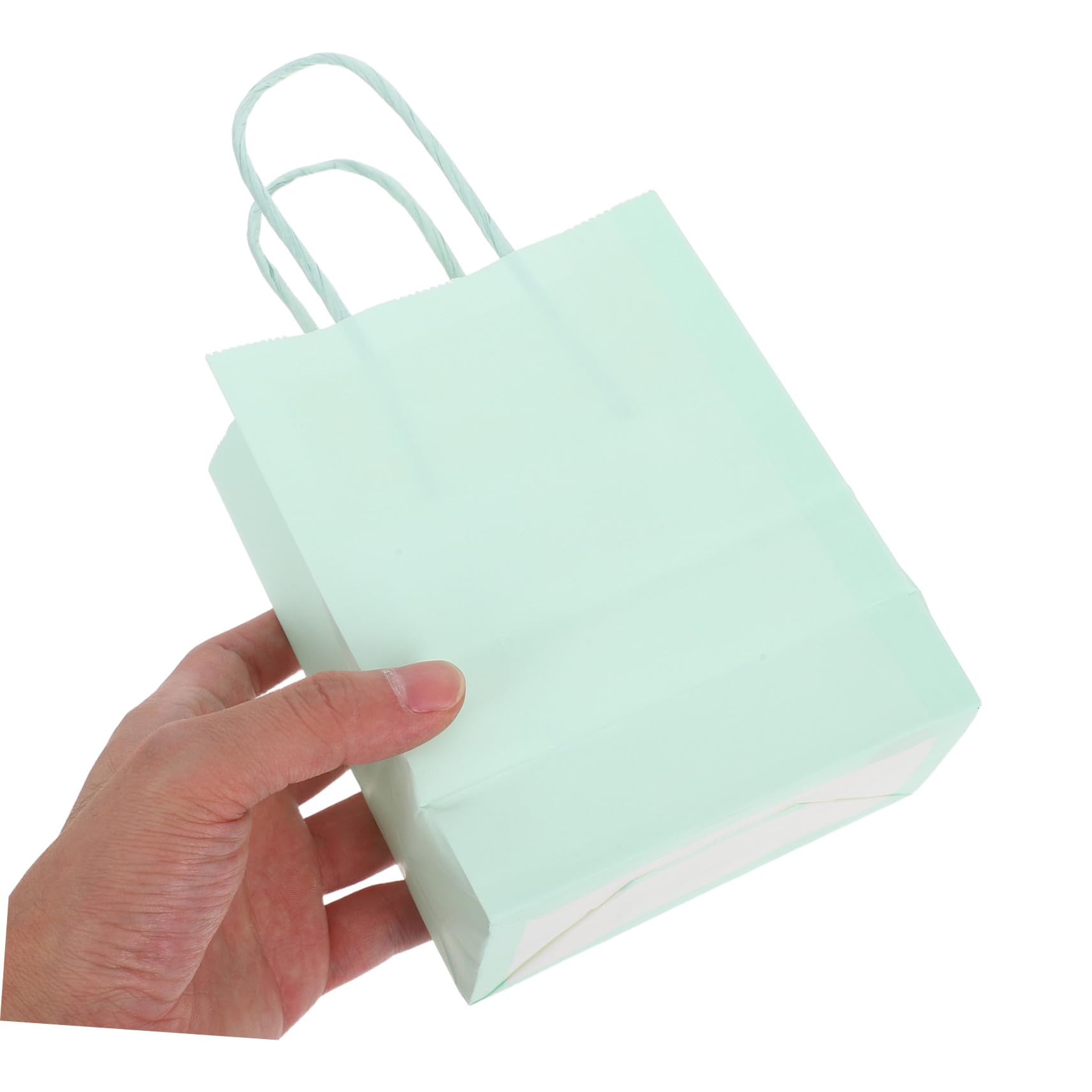 30 Piezas Regalo Pequeñas Kraft Pastel con Asas Resistentes Reutilizables y Portátiles para Cumpleaños Bodas y Celebraciones Festivas de Unidades