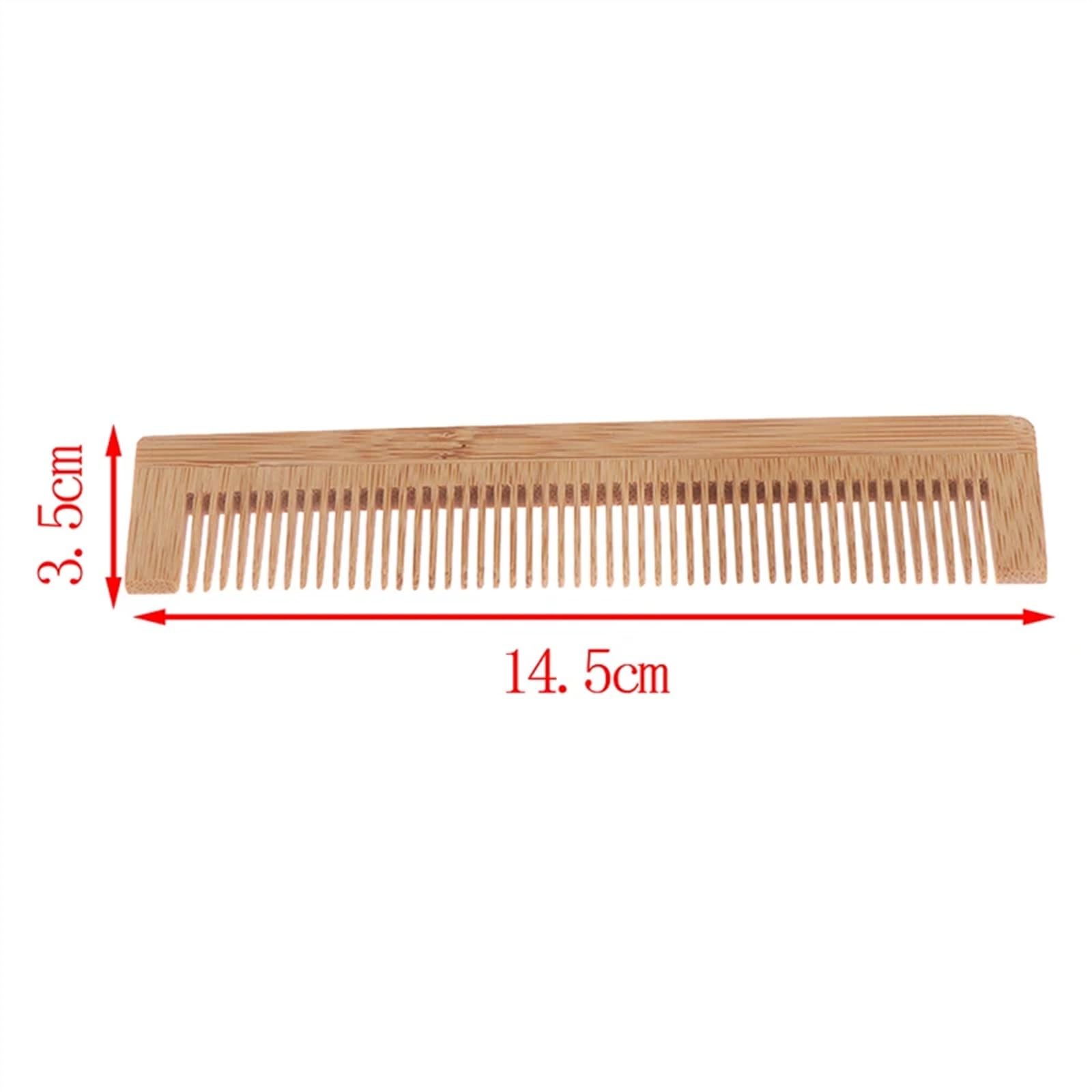 1X Massage Holzkamm Bambus Haarentlüftungsbürste Bürsten Haarpflege SPA Haarkamm