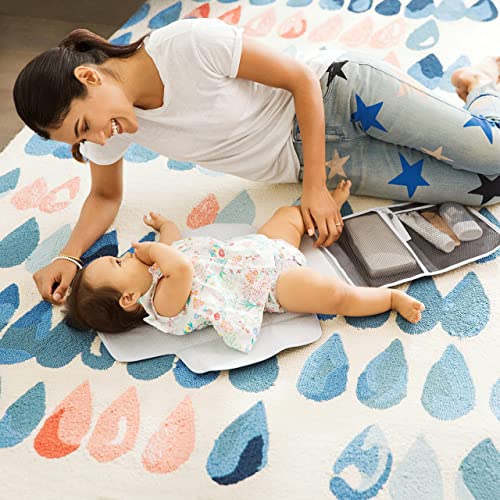 Munchkin® Go Change™ Portable Diaper Changing Kit with Changing Pad and Wipes Case, Grey by Munchkin - Image 2