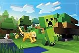poster minecraft amazon Licencia 100% oficial GB Eye LTD, Minecraft, Ocelot Chase, Maxi Poster, 61 x 91,5 cm