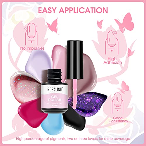 ROSALIND Smalto Semipermanente per Unghie Smalti