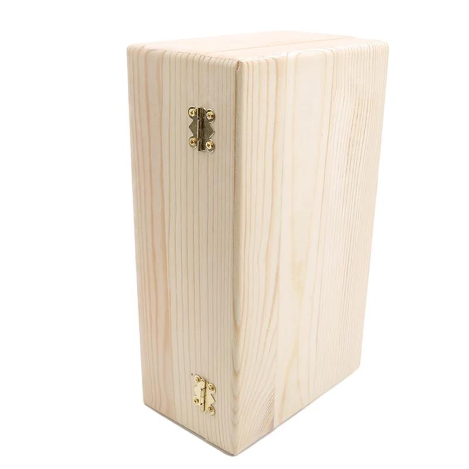 Joyeros Originales Caja Regalo Madera Maciza Hecha A Mano Caja Hogar Artesanal Almacenamiento Madera Rectangular Pino Escocés Color Registro Caja Hecha Mano Joyeros Mujer Joyero Madera
