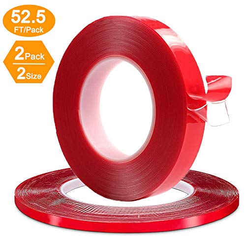 Nano Double Sided Tape, Heavy Duty Gel Grip Tape, Removable Acrylic Adhesive Waterproof