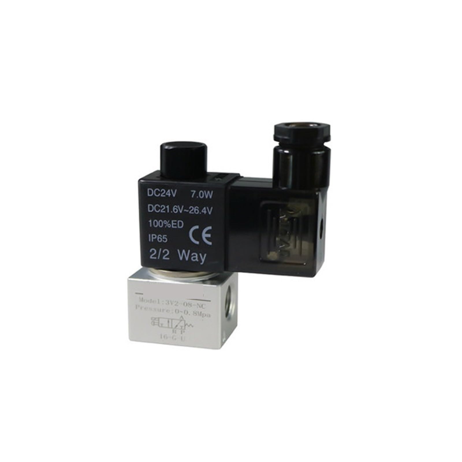 Électrovanne 3V2-08-NO AC220V pour stopper les fuites et pertes de débit