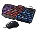 Price comparison product image Sumvision Kane Pro 2 Multimedia LED Backlit Gaming Keyboard & Mouse Combo, Dust Proof, Spill Proof, Plug & Play, UK Design UK Layout UK Tech Support