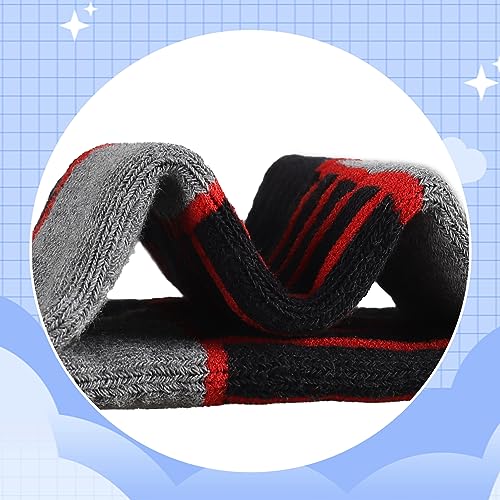 Comfoex 10 Pairs Boys Socks Crew Athletic Calf Long Socks Half Cushioned Socks For Kids 4-6 6-8 8-10 Years Old4