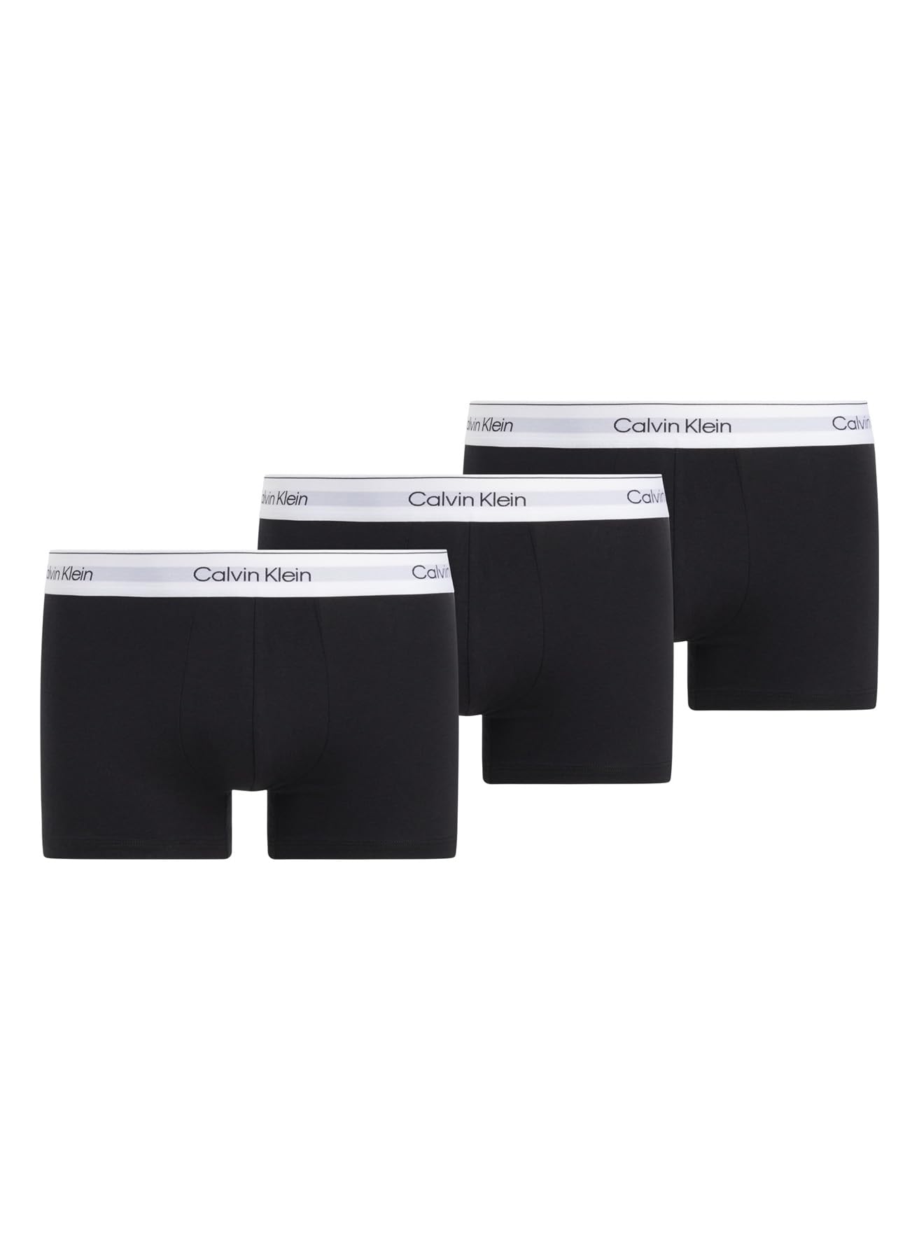 Calvin Klein Men's Black (Black, Black, Black) Boxer Shorts Black Xl