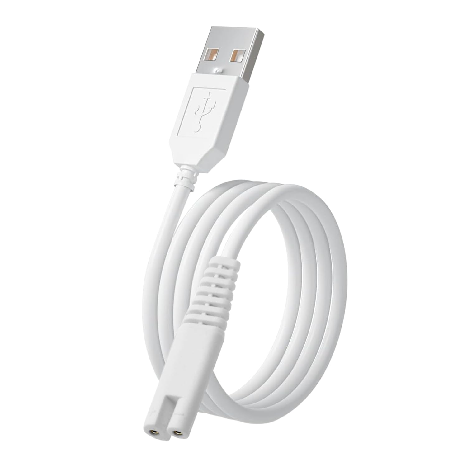 Tonton 1.5M White Portable Charging Cable for Waterpik Water Flosser WP360, WP360W WP360C WP400 WP440 WP440C WP462, WP462W WP450 WP468 WF13 WP100 Series-image-24