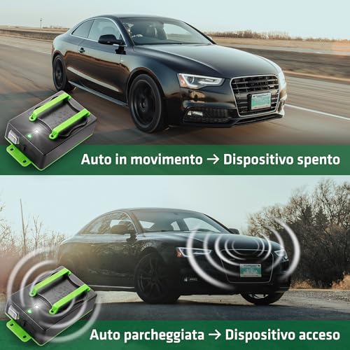 Gardigo® Dispositivo Anti Martore A Batterie | Repellente Antiroditori Per Auto, Casa | Facile Sostituzione Batterie | Ultrasuoni Per Allontanare Roditori Vano Motore, Soffitta | Repellente Topi Auto - 3